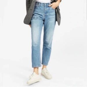💵Everlane Curvy 90’s Cheeky Straight Jean Organic Cotton Size 30